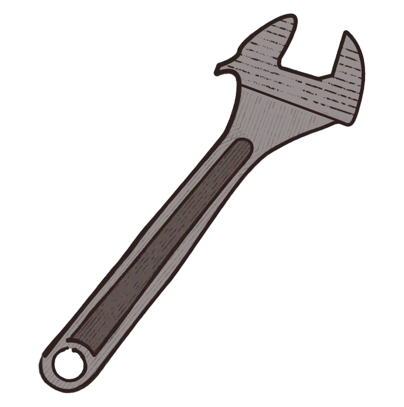 Stylized image of a tuning fork